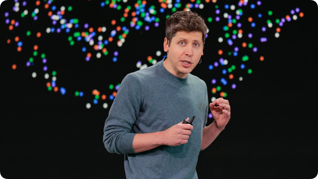 Sam Altman 在活动中发表演讲