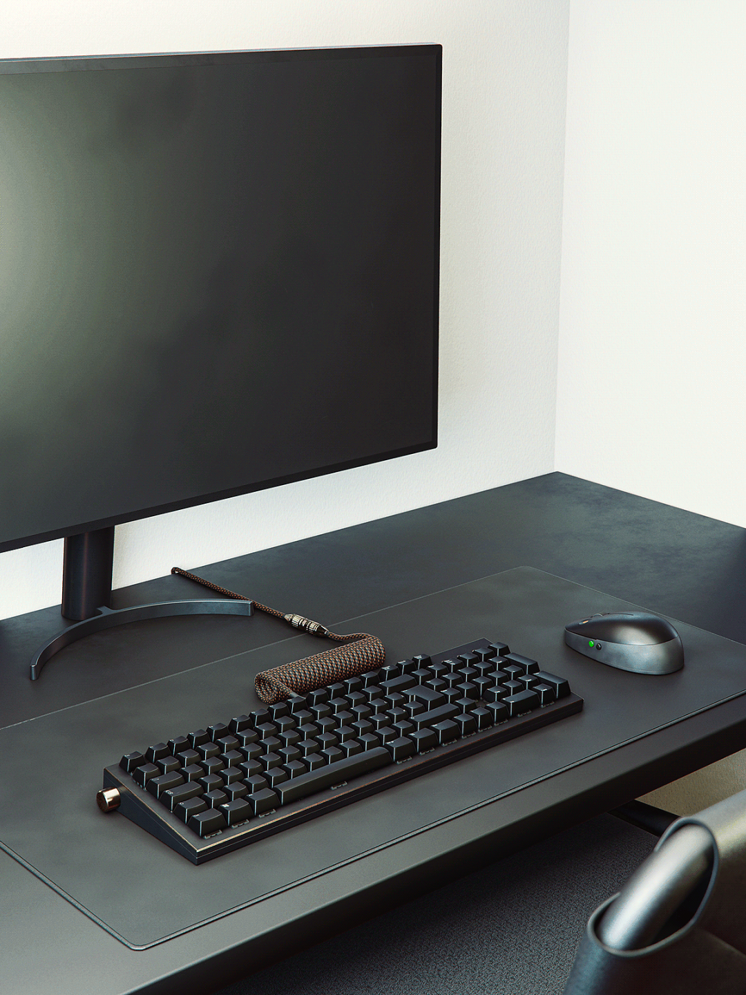 现代简约风格办公桌面场景