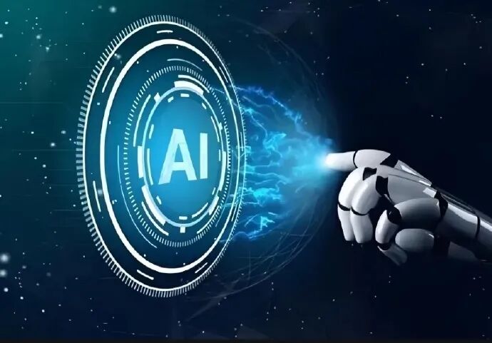 AI与数学研究概念图