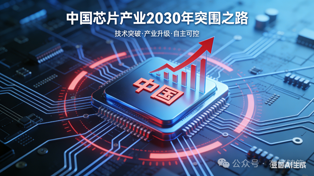 中国芯片产业2030年突围主题配图