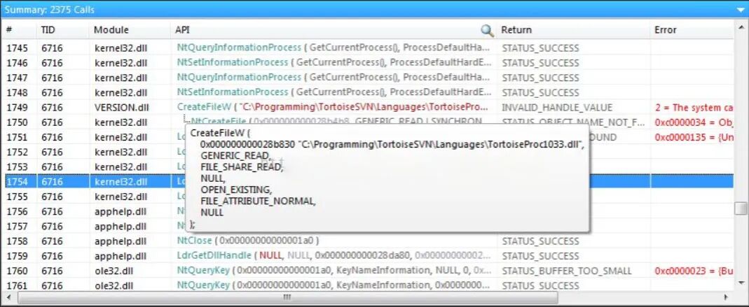 API Monitor 监控系统API调用