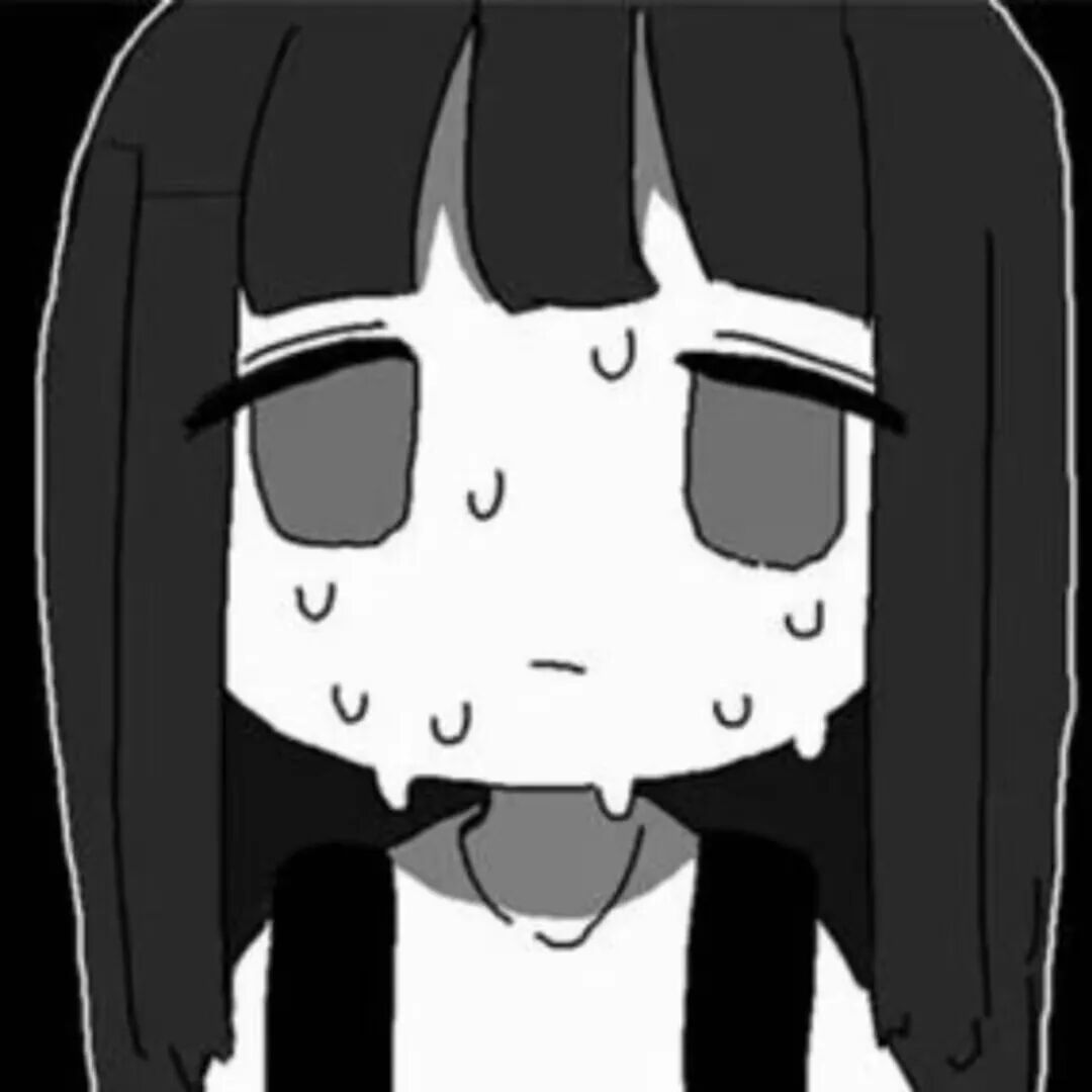 疲惫的动漫角色表情