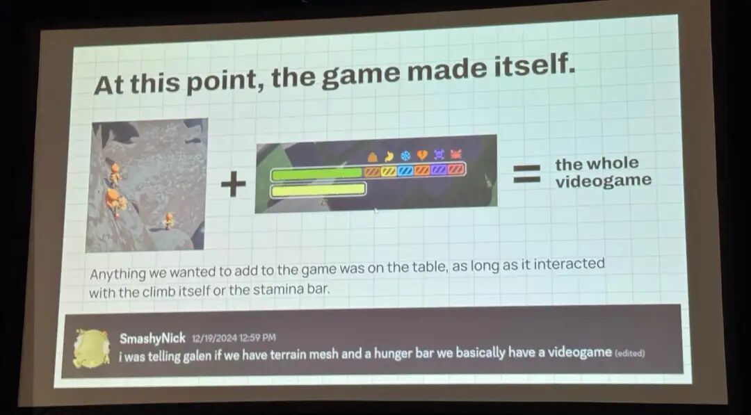 “至此，游戏开始自己驱动自己完成”幻灯片