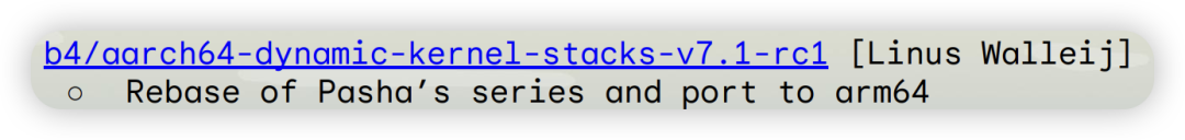 arm64 动态内核栈补丁:b4/aarch64-dynamic-kernel-stacks