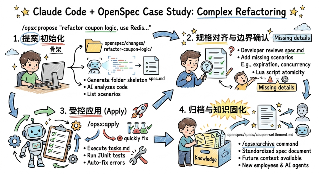 Claude Code + OpenSpec在复杂重构中的案例研究