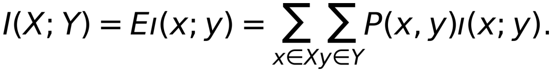 互信息是信息密度的期望