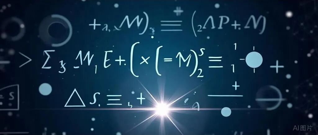 逻辑斯谛方程数学背景与科技感配图