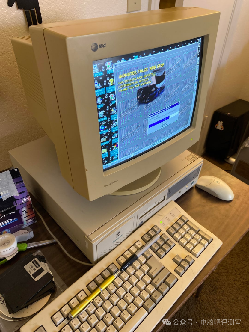 AT&T 7155 CRT显示器（1995年7月生产）