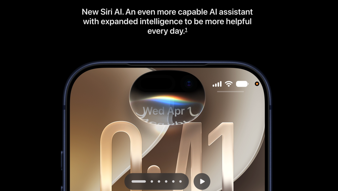 iOS 27 新 Siri AI 界面展示