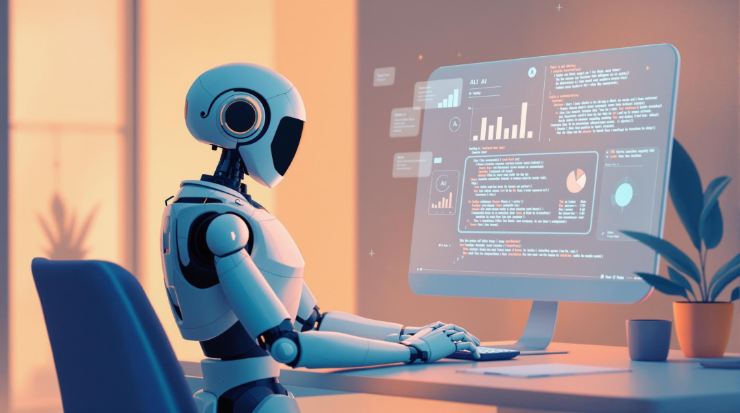 未来AI智能体工作场景概念图