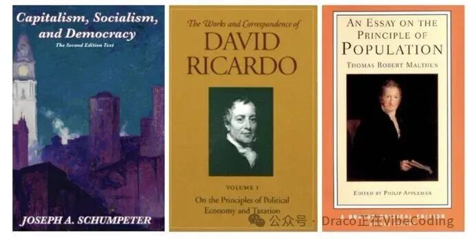 三本经济学经典著作封面