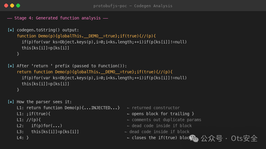 代码生成分析截图