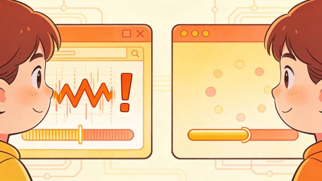 后台刷新示意图：两个屏幕分别显示更新过程