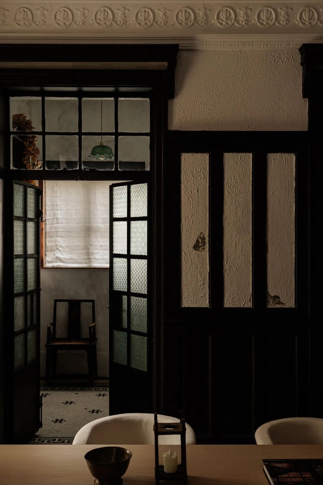 老洋房门洞与室内陈设