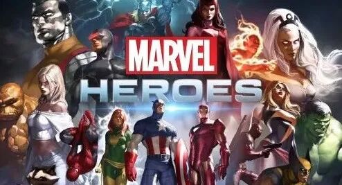 漫威英雄宣传图