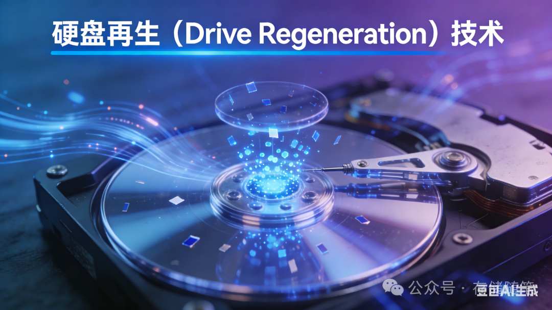 硬盘再生技术概念图
