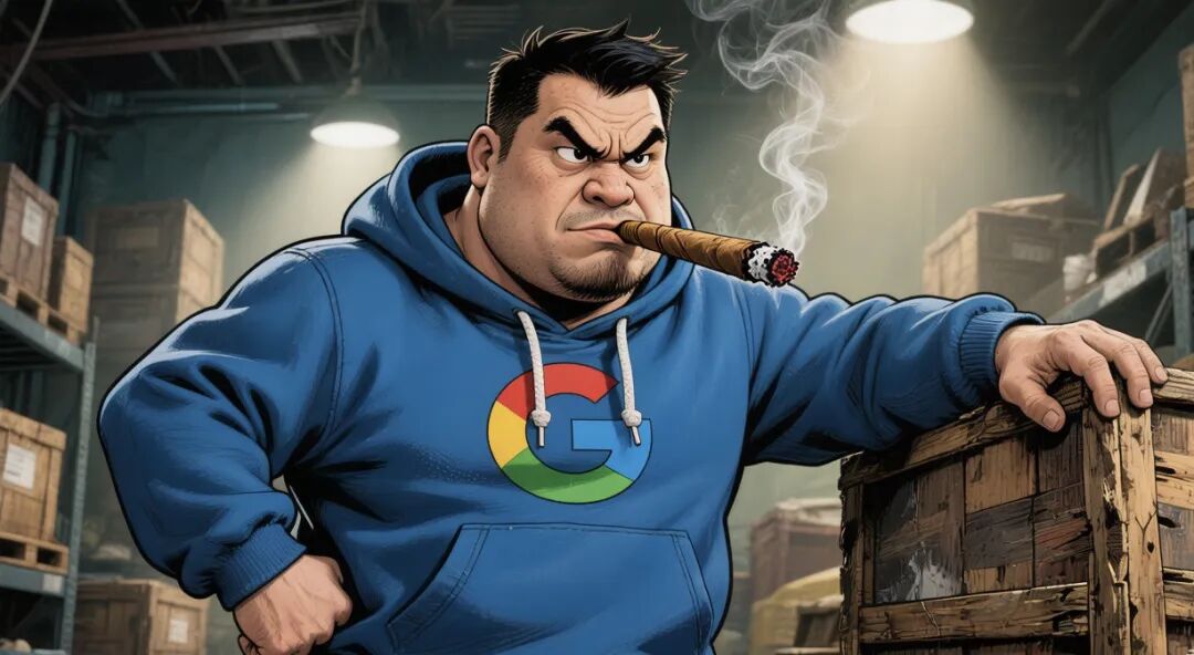 卡通形象:Google整治后退按钮劫持的强硬姿态